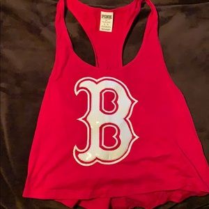 Boston Red Sox crop top from PINK